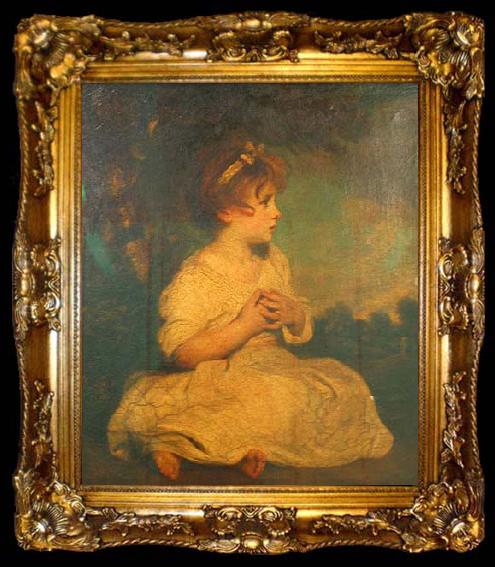 framed  Sir Joshua Reynolds The Age of Innocence, ta009-2