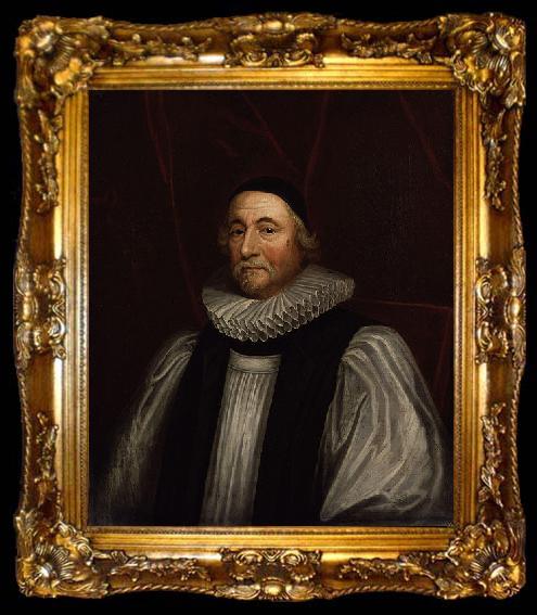 framed  Sir Peter Lely James Ussher, Archbishop of Armagh, ta009-2