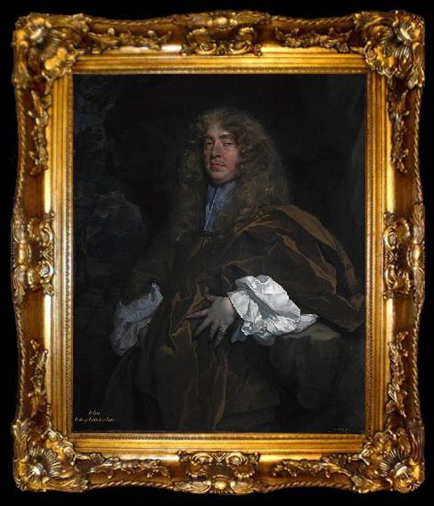 framed  Sir Peter Lely John Maitland, 1st Duke of Lauderdale, ta009-2