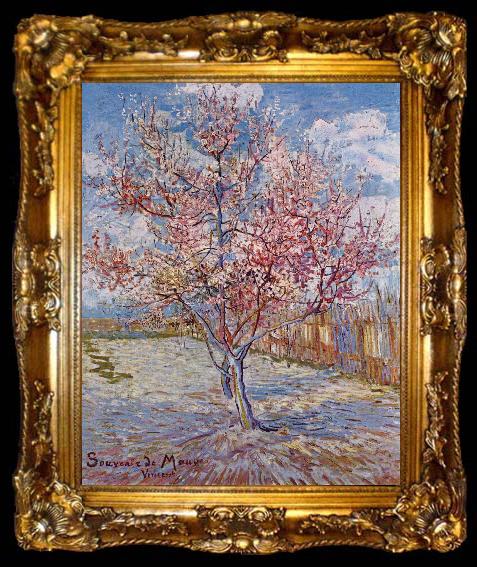 framed  Vincent Van Gogh Flowering Orchards, ta009-2
