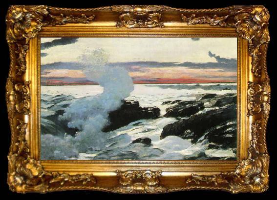 framed  Winslow Homer West Point, ta009-2