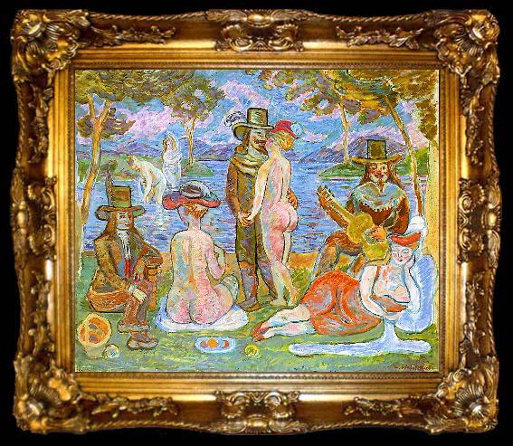 framed  Zygmunt Waliszewski Wyspa milosci, ta009-2