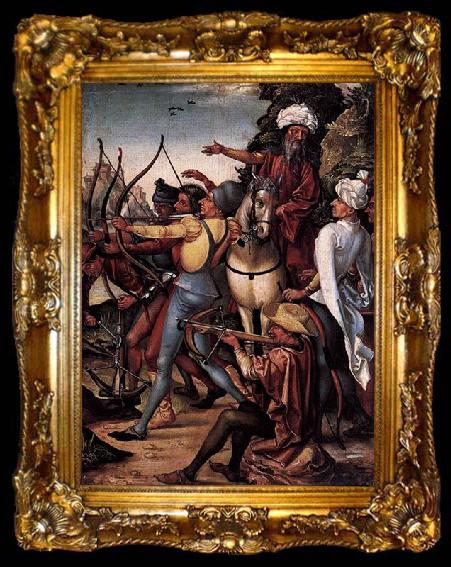 framed  unknow artist Martyrdom of St Sebastian, ta009-2