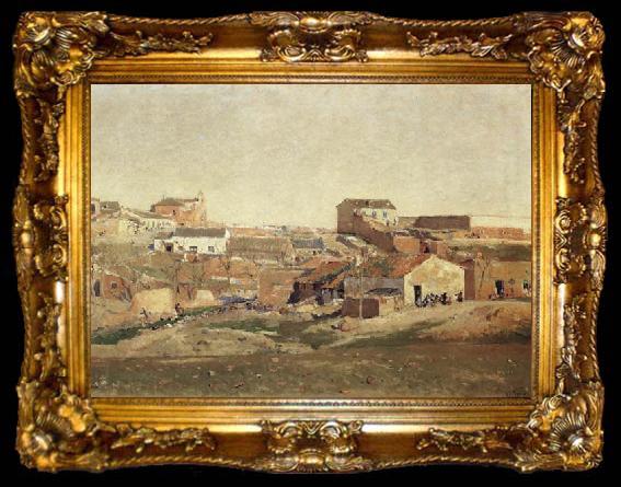 framed  Aureliano De Beruete Y Moret The Outskirts of Madrid, ta009-2