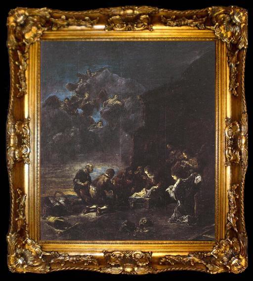 framed  BRAMER, Leonaert The Adoration of the Shepherds, ta009-2