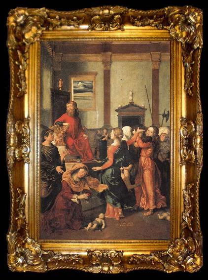 framed  CAROTO, Giovanni Francesco The Massacre of the Innocent, ta009-2