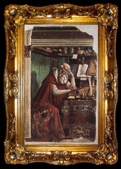 framed  Domenicho Ghirlandaio Hl.Hieronymus, ta009-2