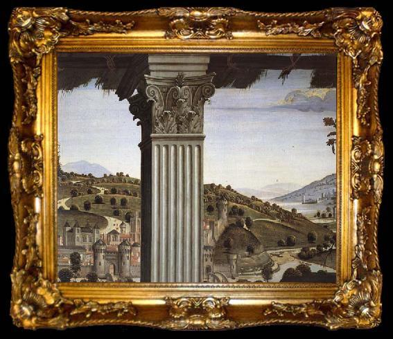 framed  Domenicho Ghirlandaio Details of Anbetung der Hirten, ta009-2