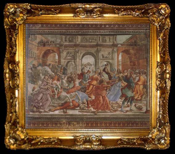 framed  Domenicho Ghirlandaio Kindermord von Bethlehem, ta009-2