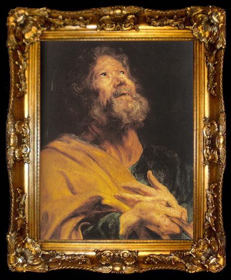 framed  Dyck, Anthony van The Penitent Apostle Peter, ta009-2