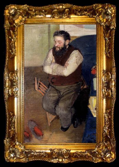 framed  Edgar Degas Diego Martelli, ta009-2