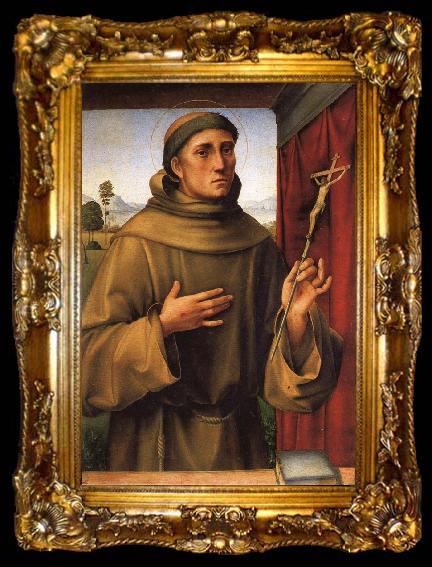 framed  FRANCIA, Francesco St.Francis, ta009-2