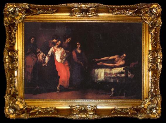 framed  Giovanni da san giovanni The Wedding Night, ta009-2