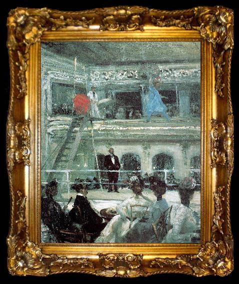 framed  Glackens, William James Hammerstein s Roof Garden, ta009-2
