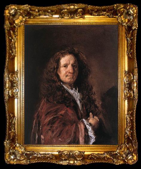 framed  HALS, Frans Portrait of a man, ta009-2
