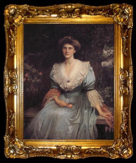framed  John William Waterhouse Lady Violet Henderson, ta009-2