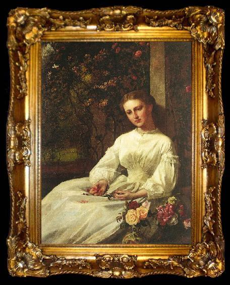 framed  Lachtropius, Nicolaes Rosy Reverie, ta009-2
