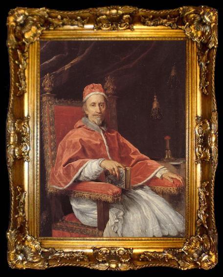 framed  Maratta, Carlo Pope Clement IX, ta009-2