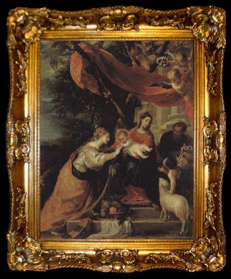 framed  Mateo cerezo The Mystic Marriage of St.Catherine, ta009-2