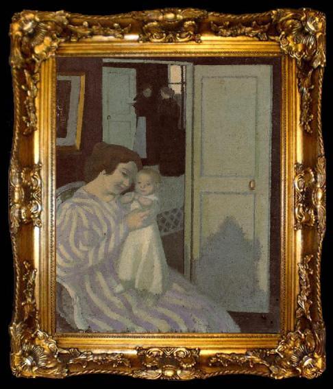framed  Maurice Denis Mother and Child, ta009-2