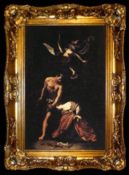 framed  Orazio Riminaldi The Maryrdom of St.Cecilia, ta009-2