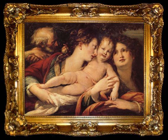 framed  PROCACCINI, Giulio Cesare The Mystical Marriage of St.Catherine, ta009-2