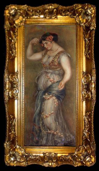 framed  Pierre Renoir Dancing Girl with Castanets, ta009-2