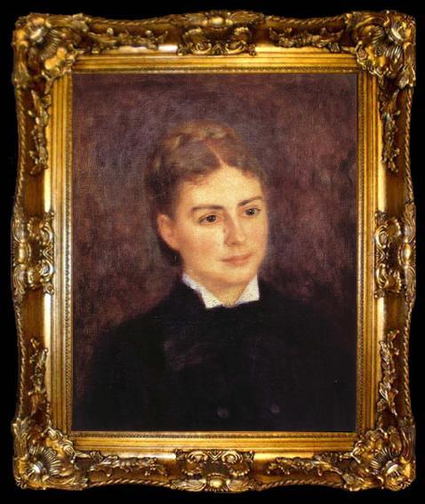 framed  Pierre Renoir Madame Paul Berard, ta009-2