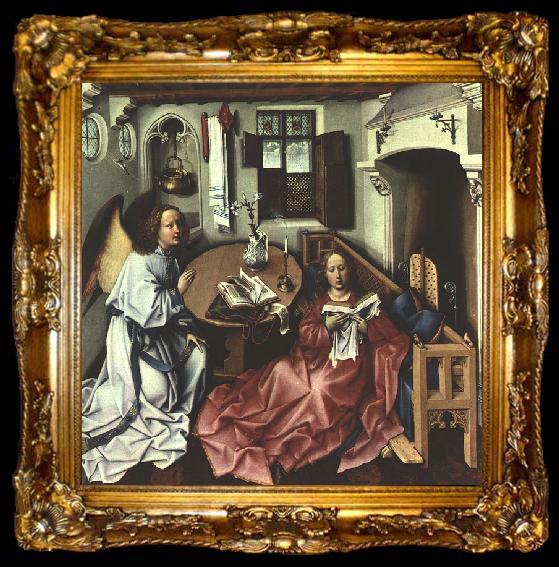 framed  Robert Campin The Annunciation, ta009-2