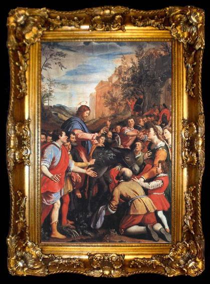 framed  Santi Di Tito Christ