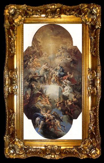 framed  Sebastiano Conca The Glorification of St.Cecilia, ta009-2