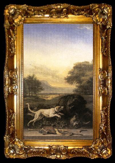 framed  WEENIX, Jan Boar Hunt, ta009-2