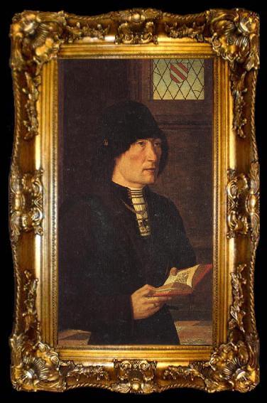 framed  unknow artist Portrait of Pierantonio Bandini Baroncelli, ta009-2