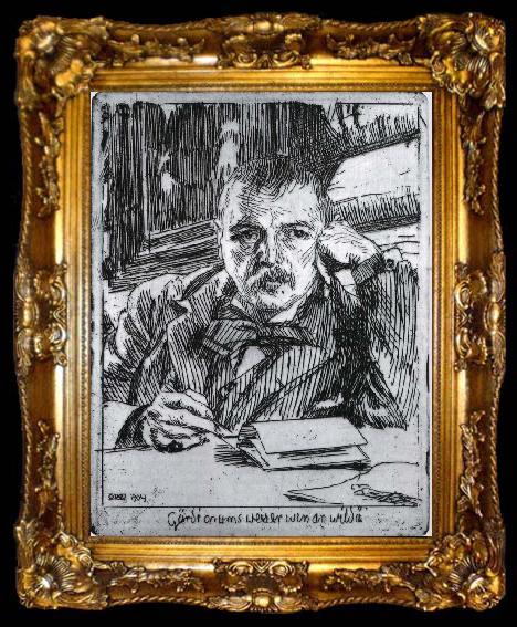 framed  Anders Zorn Unknow work 128, ta009-2