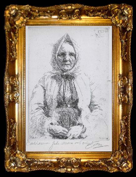framed  Anders Zorn Mona., ta009-2