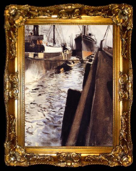 framed  Anders Zorn Unknow work 52, ta009-2
