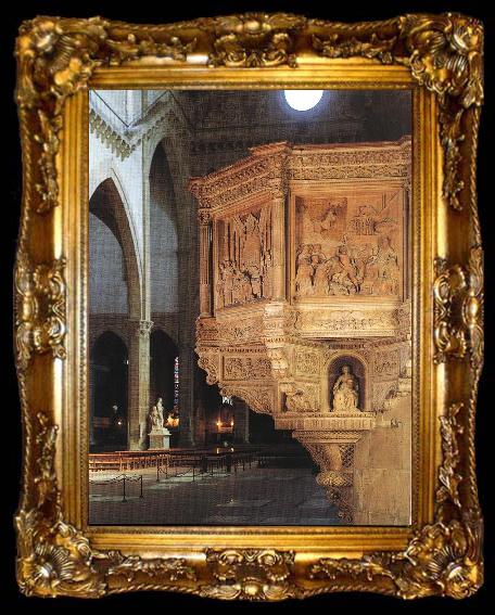 framed  DIANA, Benedetto Pulpit, ta009-2
