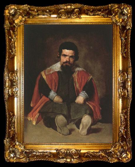 framed  Diego Velazquez Portrait of the Jester Don Sebastian de Morra, ta009-2