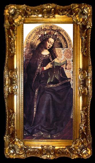 framed  EYCK, Jan van Virgin Mary, ta009-2