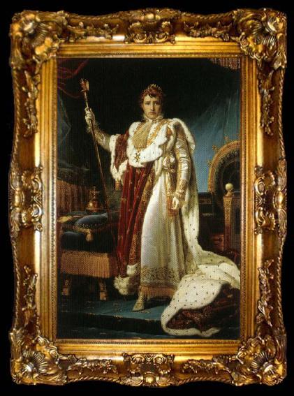 framed  Francois Gerard Portrait of Napoleon Bonaparte, ta009-2