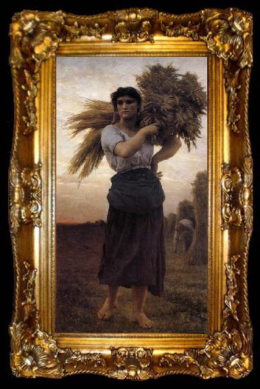 framed  Jules Breton La Glaneuse, ta009-2