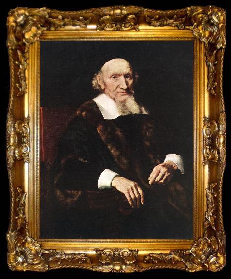 framed  MAES, Nicolaes Portrait of Jacob Trip, ta009-2