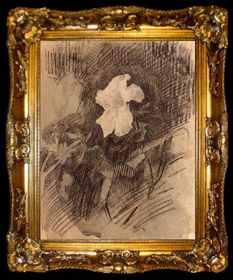 framed  Mikhail Vrubel White Azalea, ta009-2