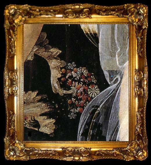 framed  Sandro Botticelli Details of Primavera-Spring, ta009-2