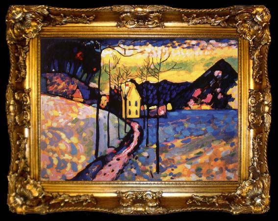 framed  Wassily Kandinsky Winter, ta009-2