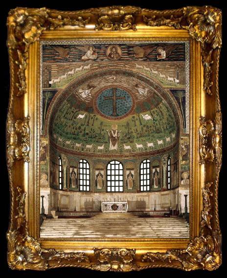 framed  unknow artist Apse with Christian Themes, ta009-2