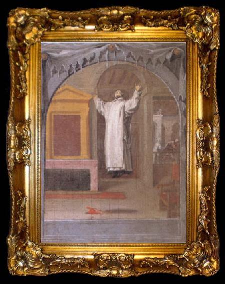 framed  CARDUCHO, Vicente Ecstasy of Father Birelli (mk05), ta009-2