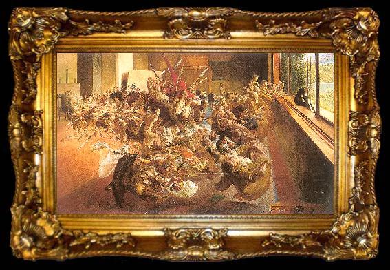 framed  Malczewski, Jacek Melancholia, ta009-2