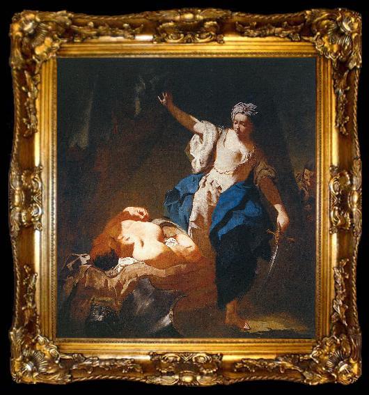 framed  PIAZZETTA, Giovanni Battista Judith and Holofernes, ta009-2