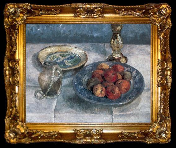 framed  Paula Modersohn-Becker Still Life with Apples, ta009-2